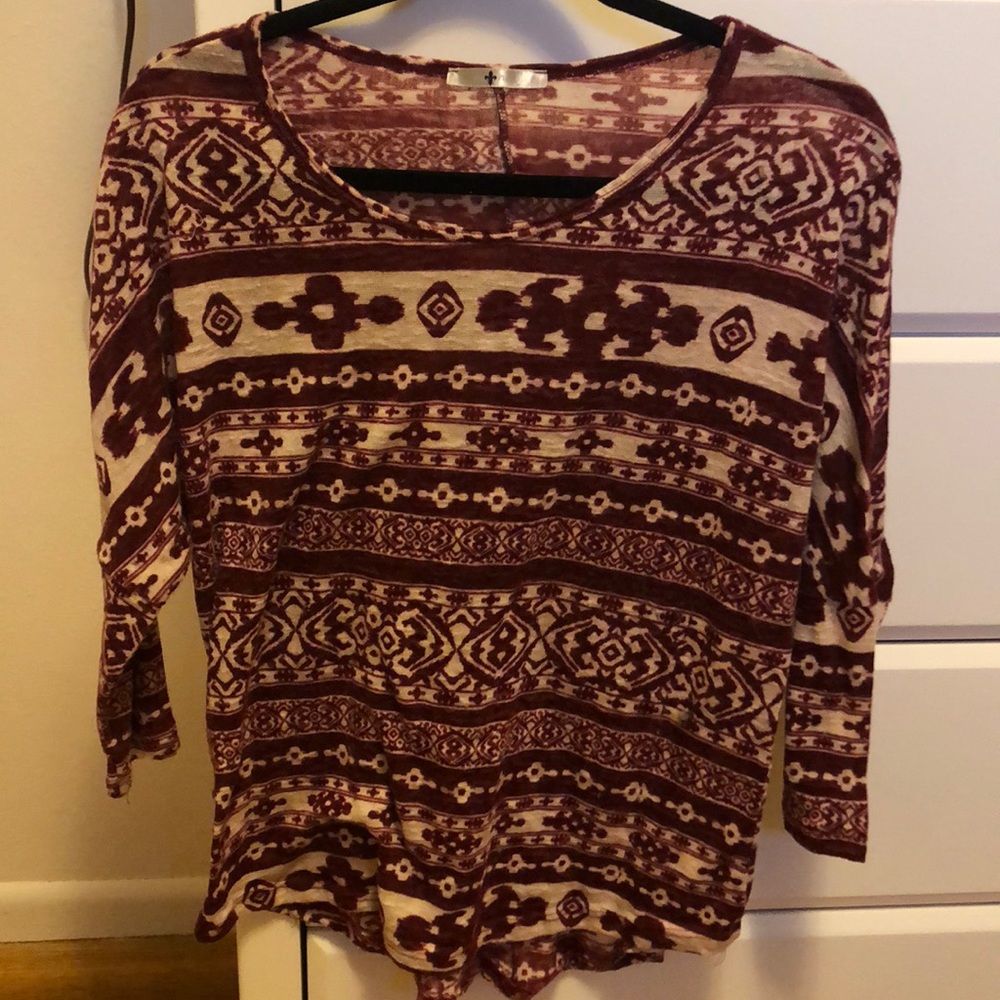 Boho Aztec Top
